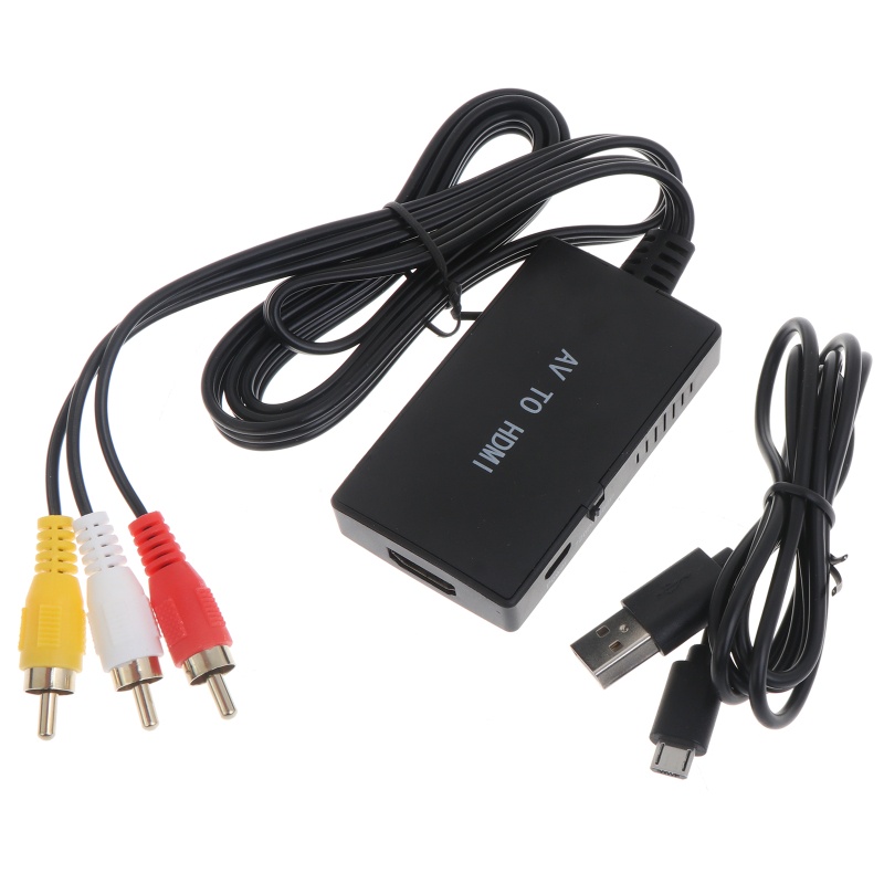 Đầu Chuyển Đổi bonj 1080P PAL NTSC forXbox Cho PS3 Blue-Ray DVD AV Sang HDMI-compati