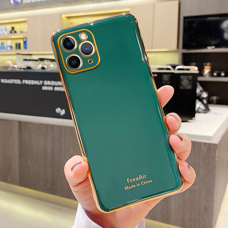 Ốp điện thoại cho OPPO Reno 6 6Z 5 5G A54 A94 A92 A53 A93 TPU mềm mạ điện chống rơi Ốp