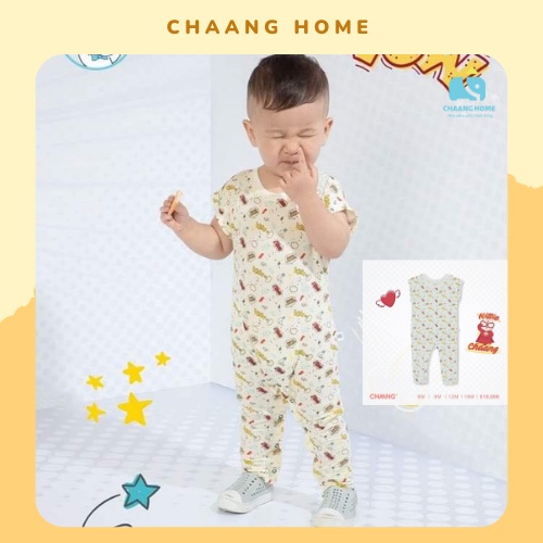 Chaang Body hero trắng cho bé, body cotton co giãn 4 chiều, body suit, body liền thân, body trẻ em