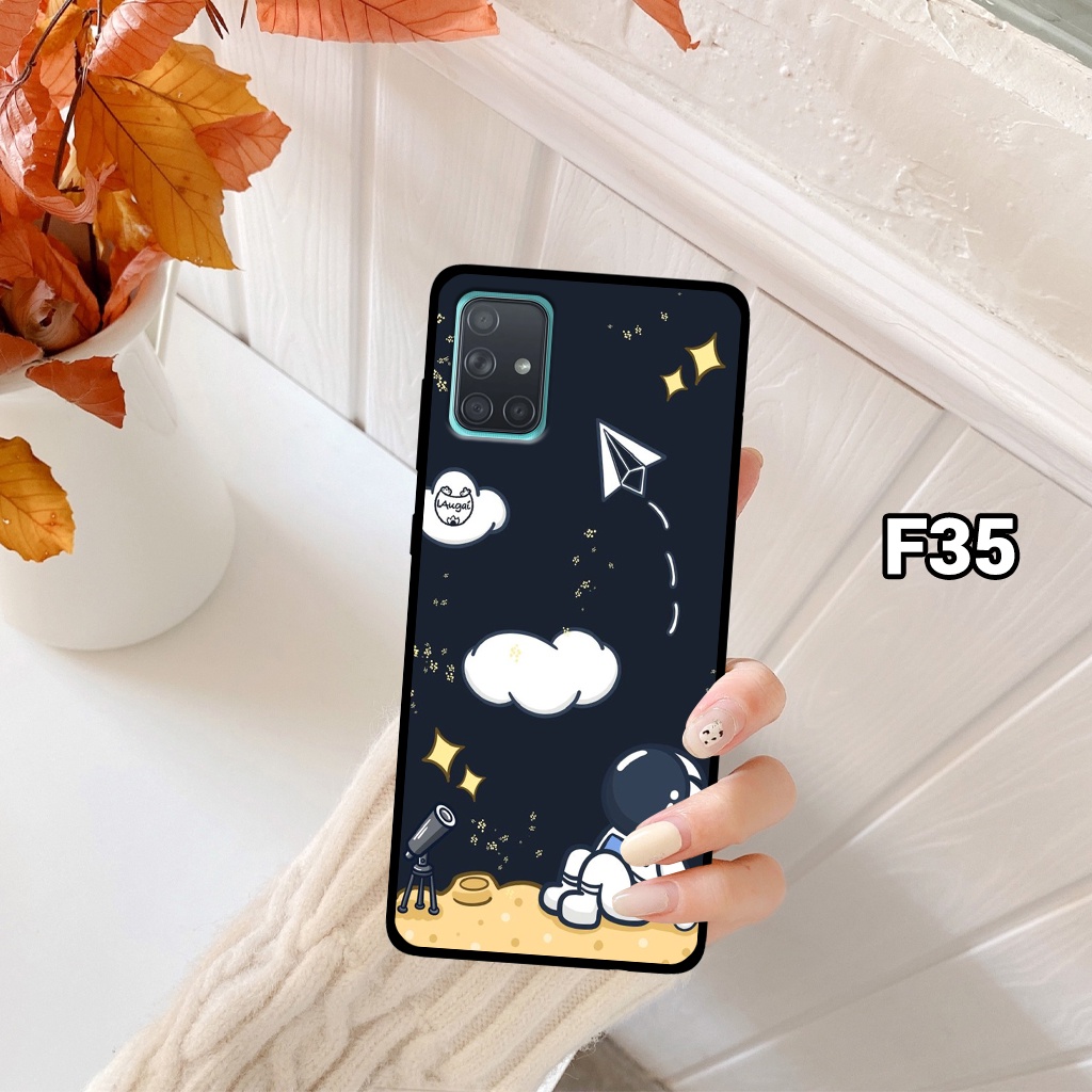 Ốp điện thoại SAMSUNG A31/ A51/ A71/ M51 - Ốp lưng Samsung in hình gấu xinh, phi hành gia
