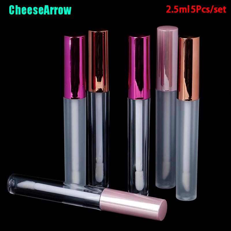 (hàng Mới Về) Set 5 Lọ Rỗng Đựng Son Môi Dung Tích 2.5ml Tiện Dụng | BigBuy360 - bigbuy360.vn