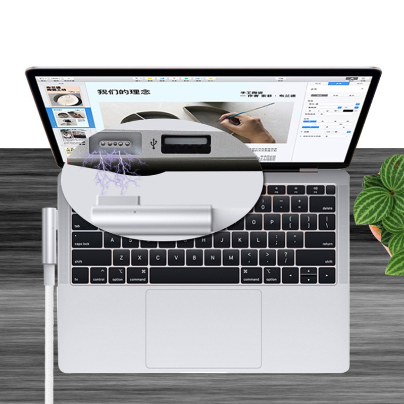 Dây Cáp Sạc zzz USB C Sang Từ Tính (L-Tip) Cho Macbook