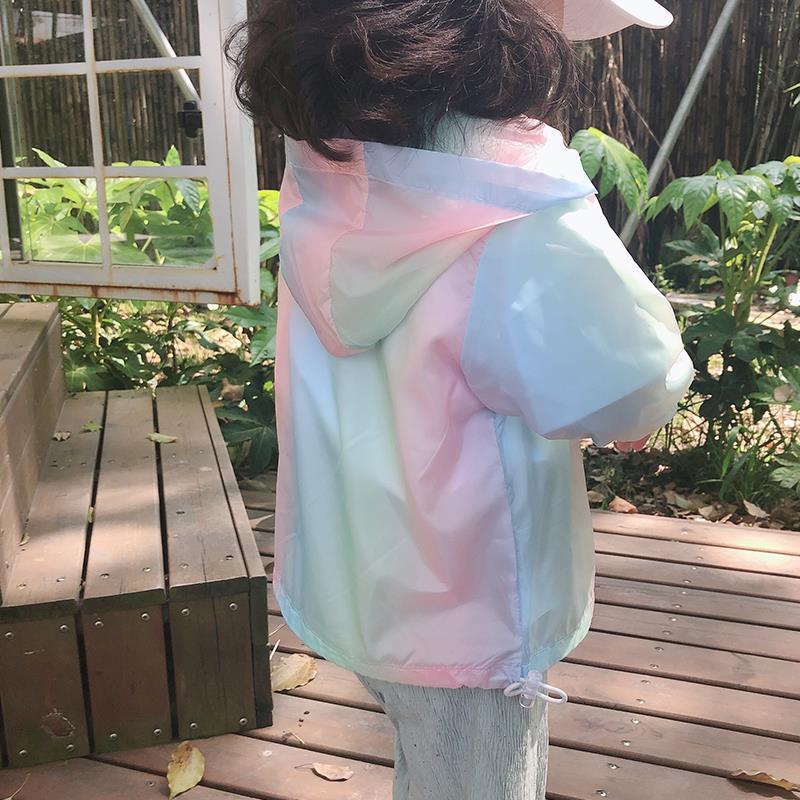 Áo Khoác Chống Nắng Tia Cực Tím Mỏng Thoáng Khí Thoải Mái Thời Trang Mùa Hè 2020 Cho Bé Gái