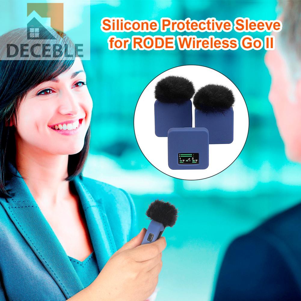 Set 3 Vỏ Silicon Bảo Vệ Chống Bụi Cho Micro Không Dây | BigBuy360 - bigbuy360.vn