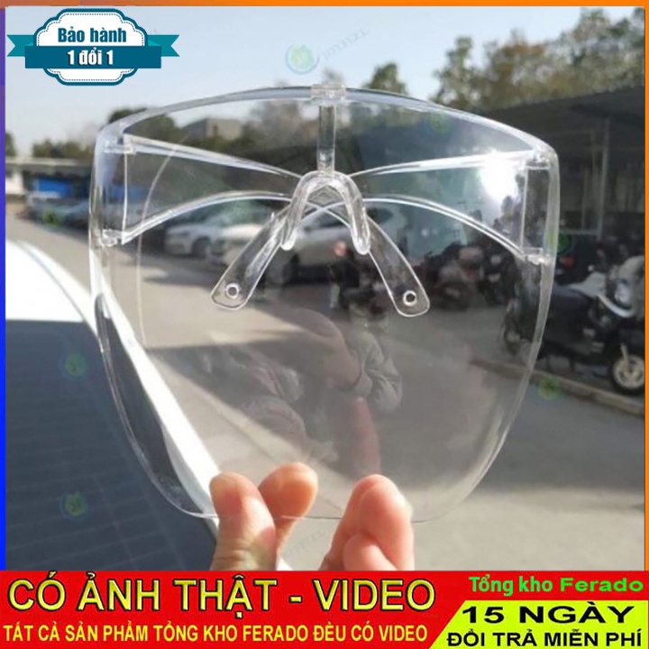 Kính bảo hộ che hết mặt chống dịch, chống bụi bẩn Face Shield