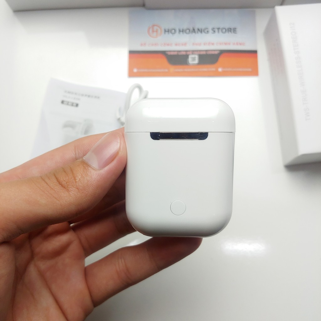 Tai Nghe Bluetooth i12 5.0 Cảm Ứng Cực Nhạy Tăng Chỉnh Âm Lượng 1 Đổi 1 Trong 3 Tháng | BigBuy360 - bigbuy360.vn