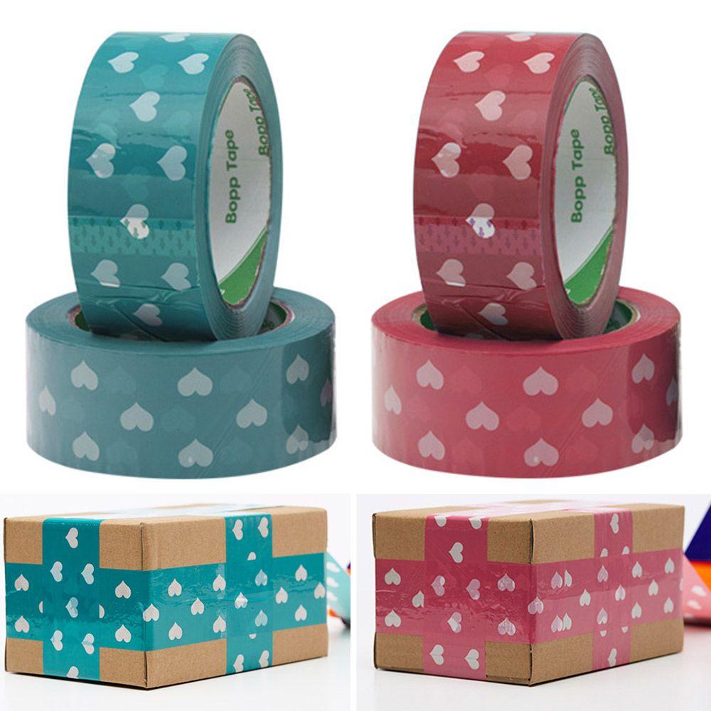 WATTLE Cuộn Băng Keo Dán Hộp Quà Trái Tim Xinh Xắn