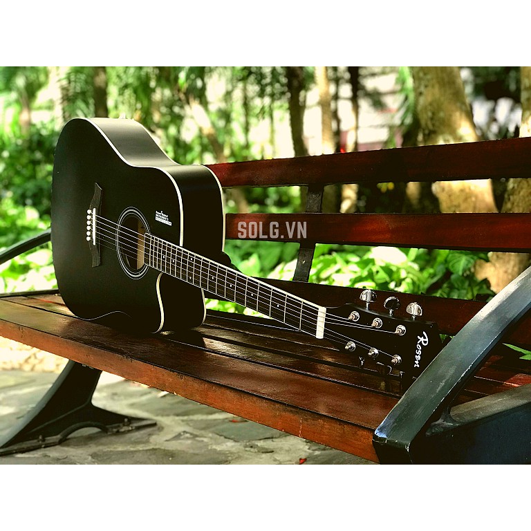 Đàn Guitar Acoustic Rosen G11 có EQ + bộ phụ kiện  - SOLG