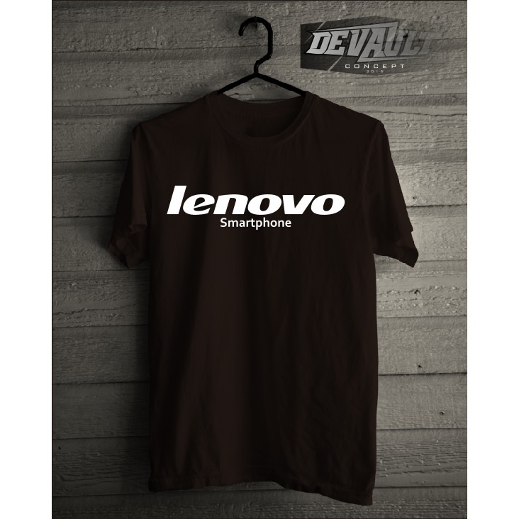 Lenovo Áo Thun In Logo Thời Trang Năng Động Cho Nam