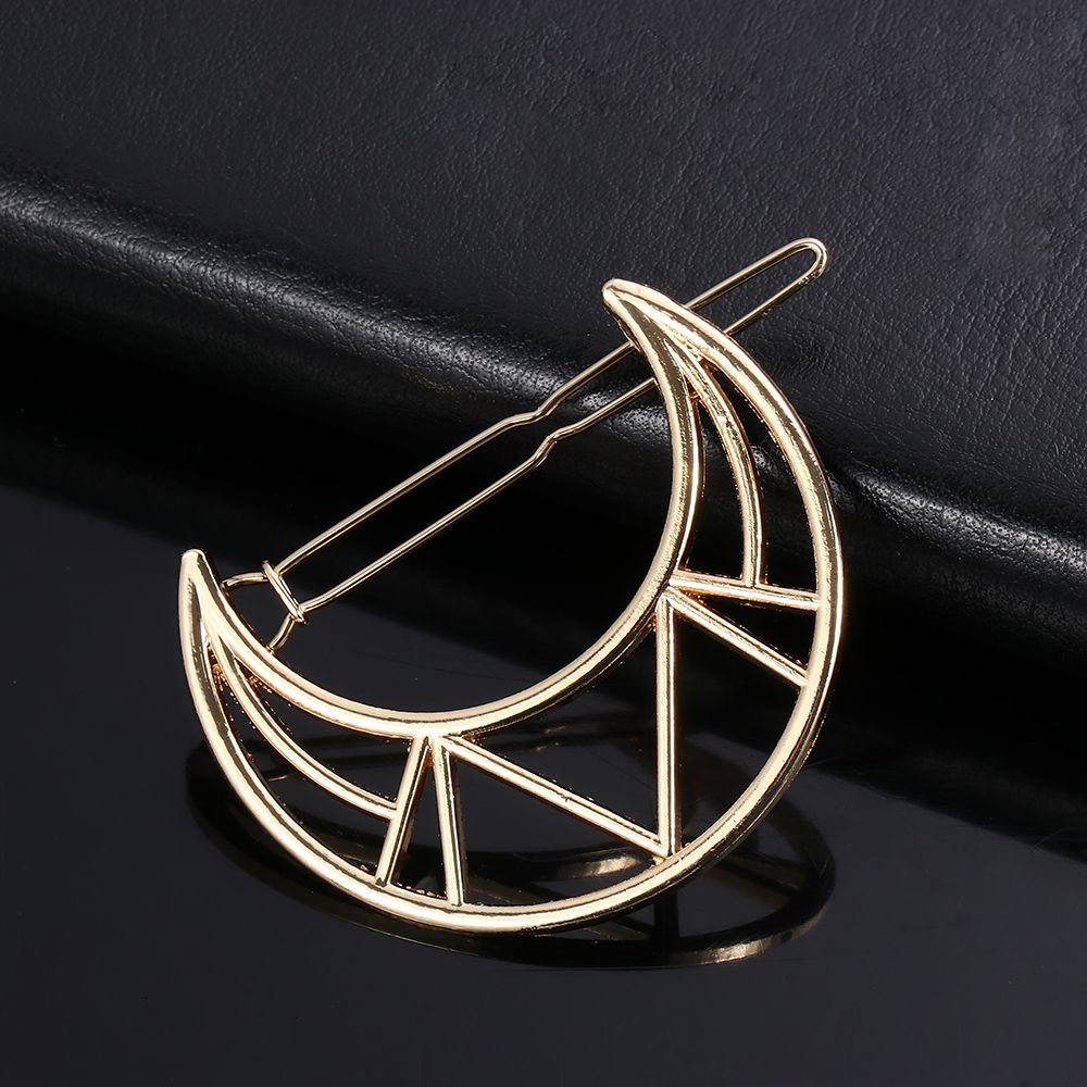 Kẹp Tóc Kim Loại Lấp Lánh Xinh Xắn Cho Nữ