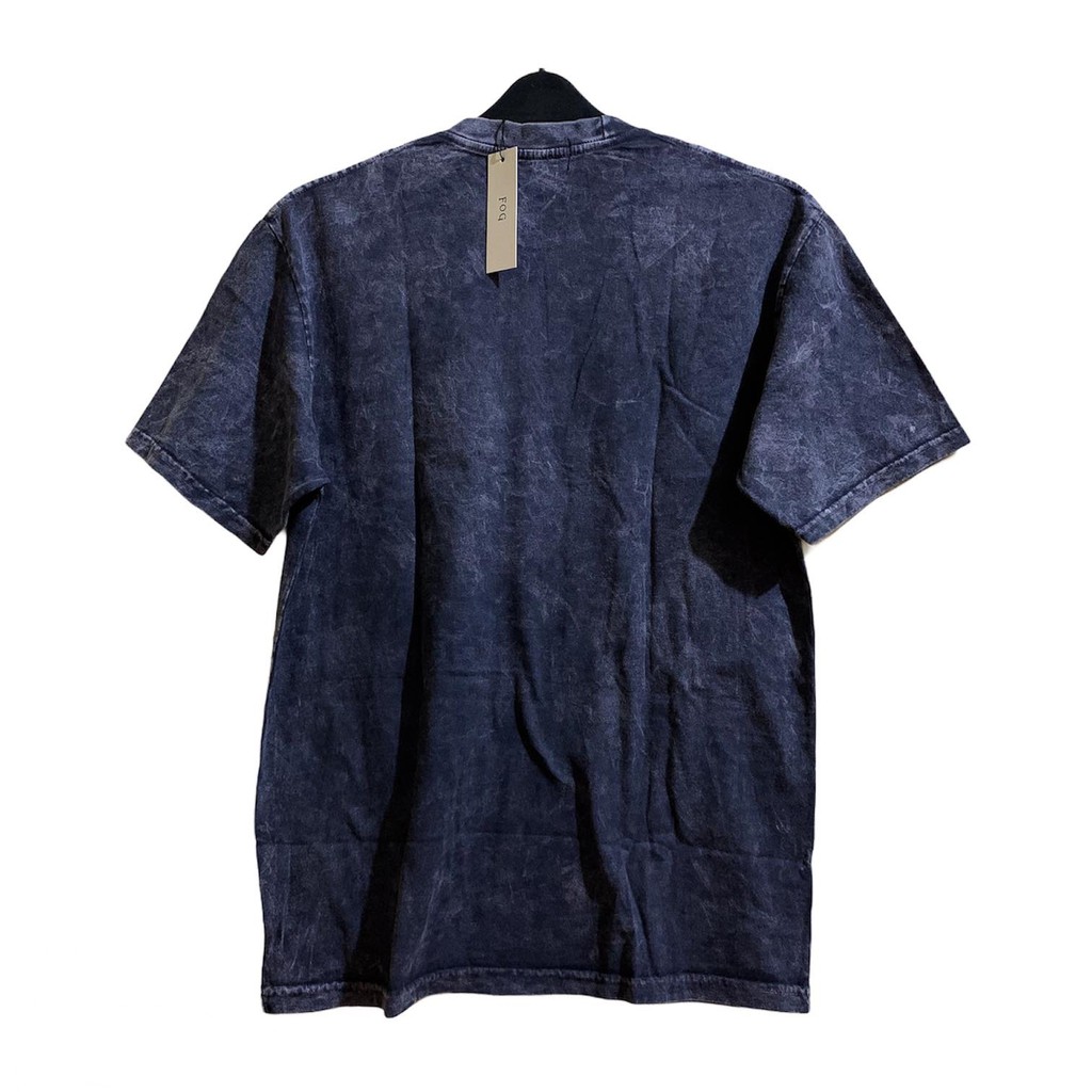 Áo thun Đen Wash màu - Vintage Rock Wash Tee size Âu (ảnh thật)