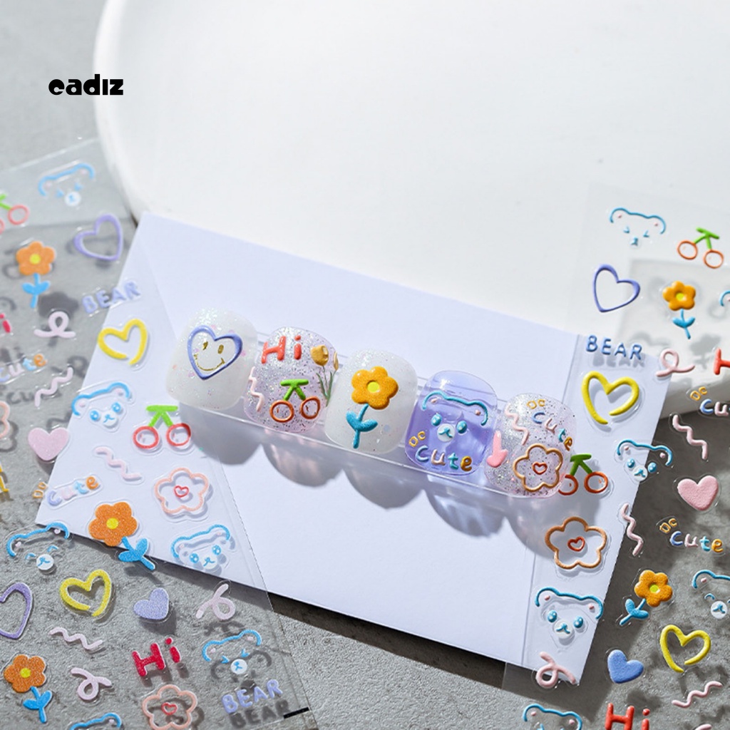 Miếng Dán Trang Trí Móng Tay Nghệ Thuật Siêu Mỏng