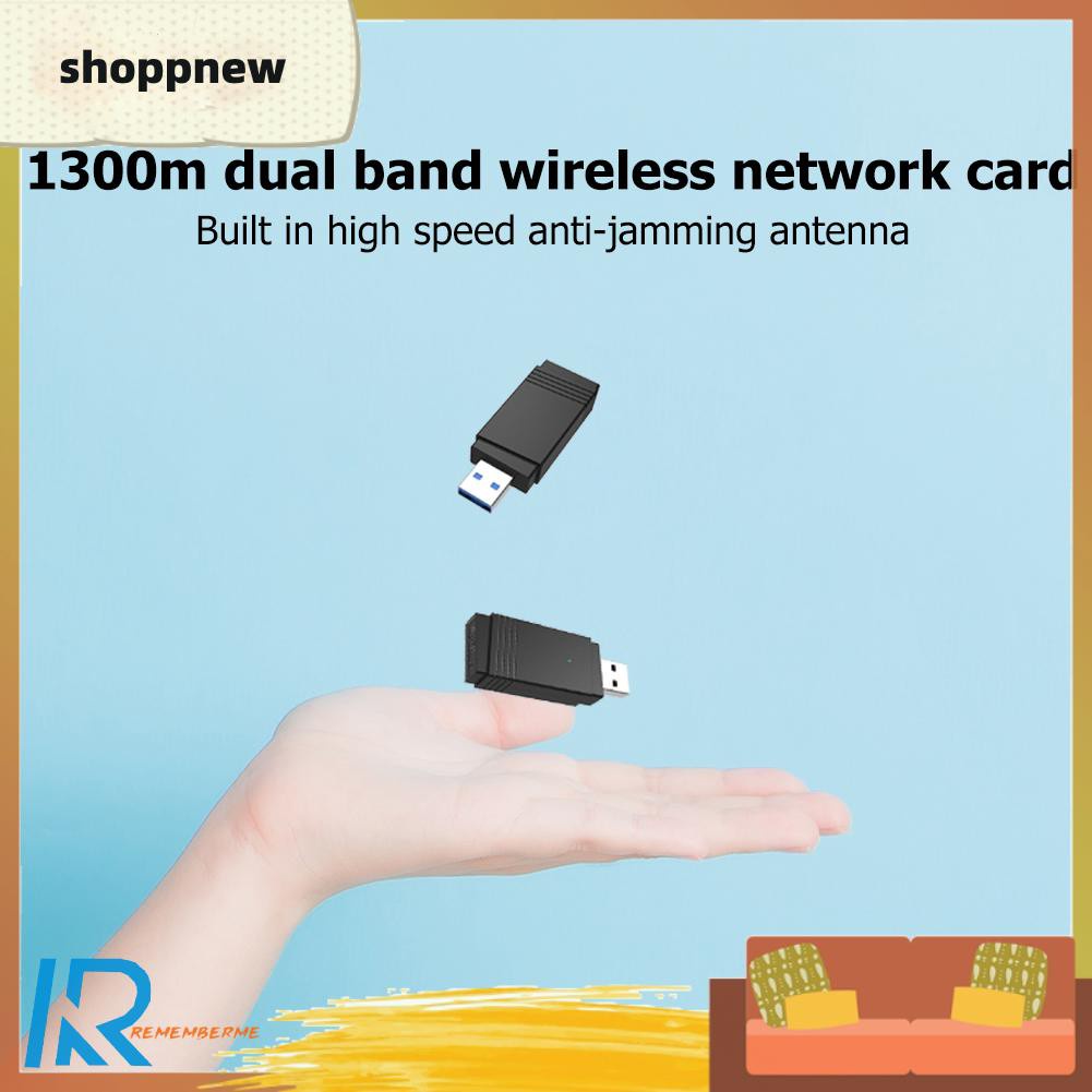 Usb Wifi Không Dây 2.4ghz / 5.8ghz 1300mbps | BigBuy360 - bigbuy360.vn