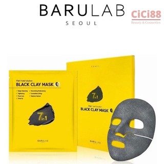 Mặt nạ đất sét Barulab Black Clay Mask