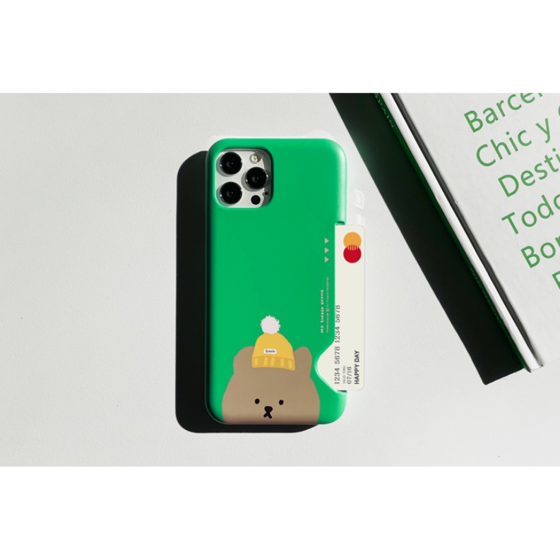 Korea  MoMoCase  Cute Case Compatible for iPhone All models  Samsung  Card Storage