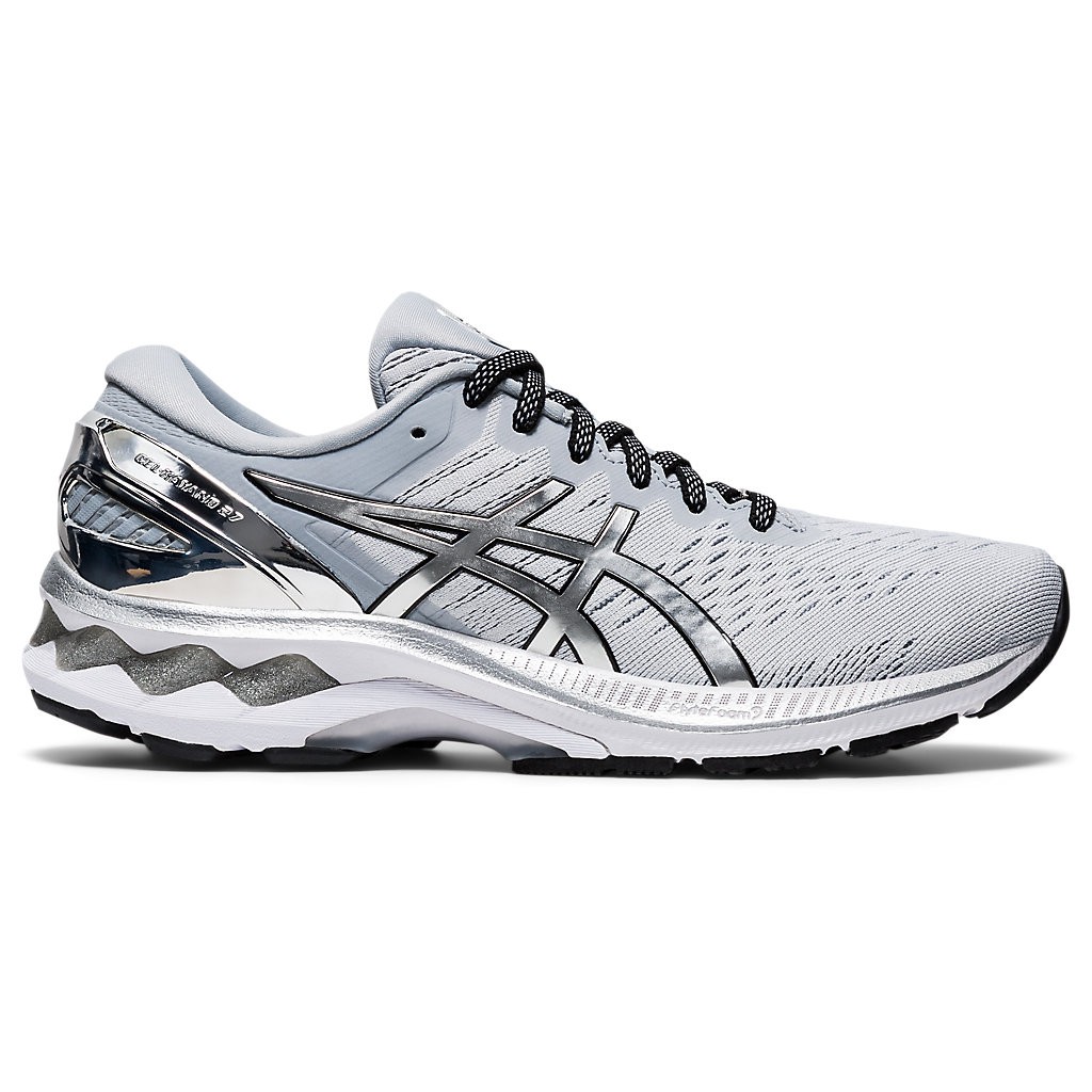 Giày chạy bộ nữ Asics GEL-KAYANO 27 PLATINUM 1012A763.020