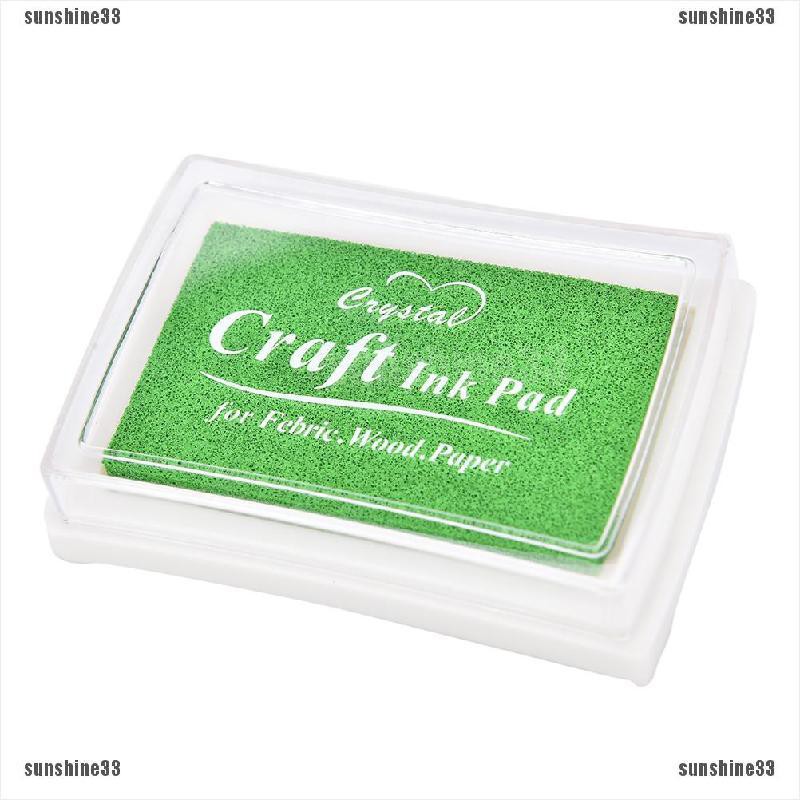 【COD•suns】NEW Free Shipping Child Craft Oil Based DIY Ink Pad Rubber Stamps Fa