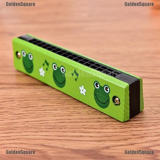 Kèn Harmonica 16 Lỗ Bằng Gỗ Dễ Thương Cho Bé