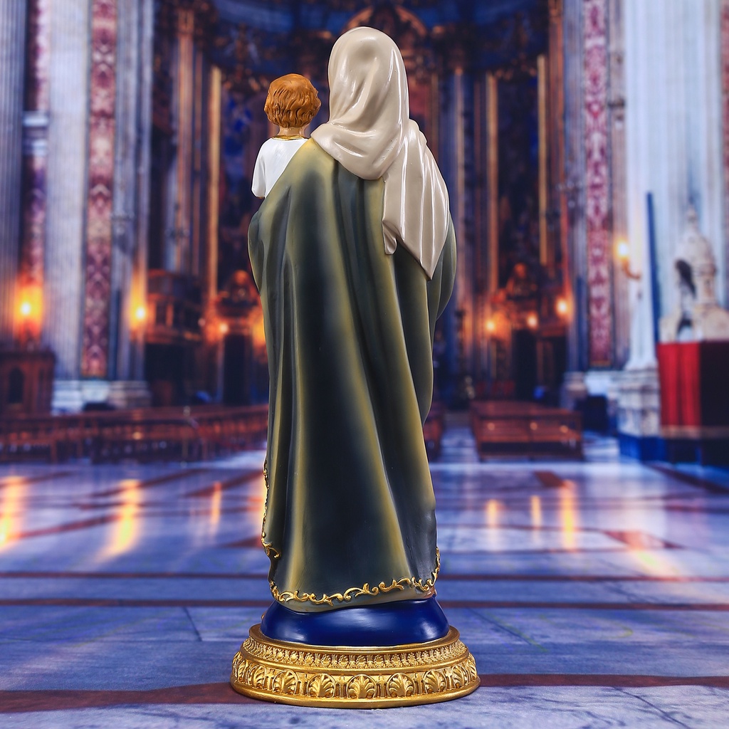 Tượng chúa Jesus bằng nhựa resin tiện dụng để trang trí phòng khách dịp giáng sinh