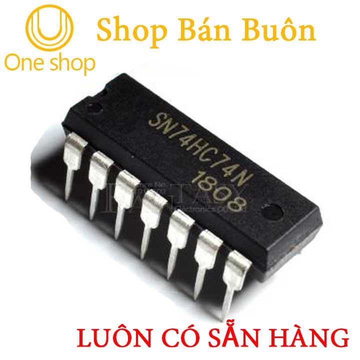 IC Chức Năng 74HC74 DIP14