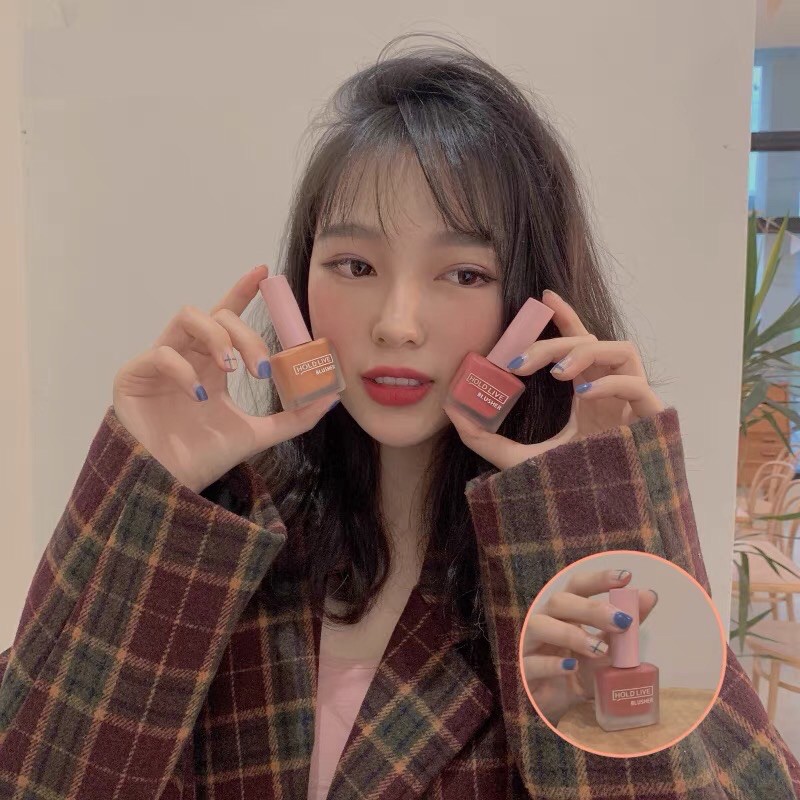 Má Hồng Dạng Kem Hold Live Fruit Juice Blusher siêu xinh tone cam