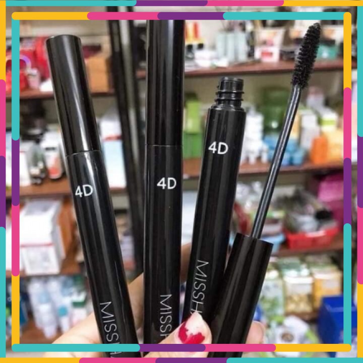 Chuốt Mi Missha , Dày Mi , Cong Mi The Style 4D Mascara Hàn Quốc [ Auth ]