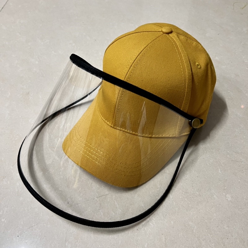 NÓN KẾT TRƠN CHỐNG DỊCH KÈM KÍNH BẢO HỘ THÁO RỜI DÀNH CHO NAM NỮ