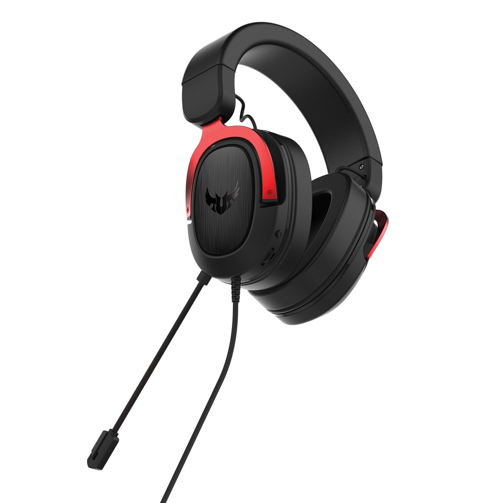 Tai Nghe Gaming Asus TUF H3 Red - Hàng Chính Hãng