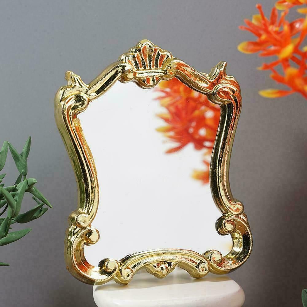 [Hàng mới về] Gương mini hình tròn / vuông có thể trang trí nhà búp bê tỷ lệ 1:12 DIY