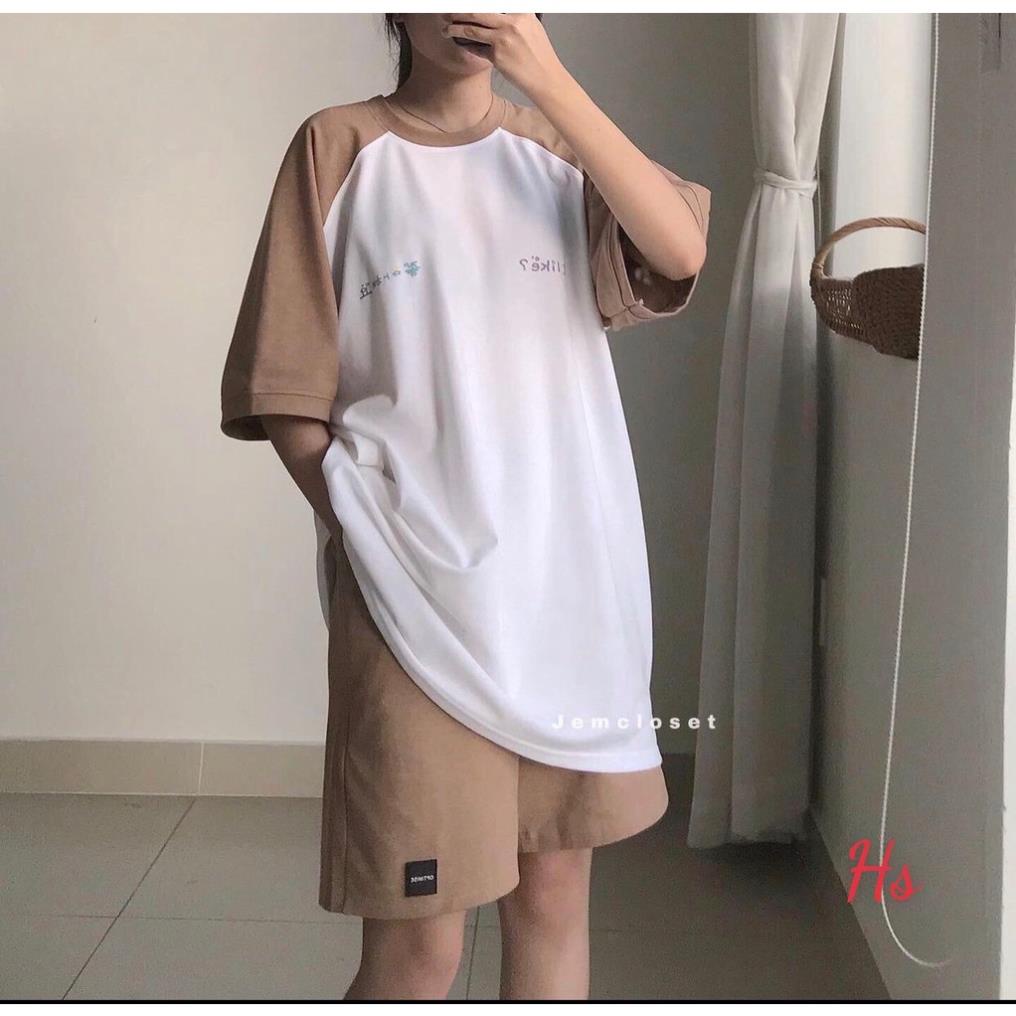 [Có video Và Ảnh Thật] Bộ Đùi Áo Phông In Chữ Hàn Zaclang Chất Liệu Cotton - HÀNG XỊN - Bơ Store