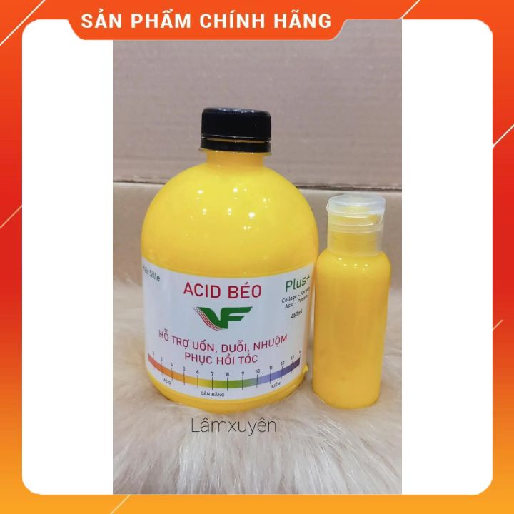 CHAI NHỎ 50ML Acid béo  hỗ trợ uốn _duỗi_nhuộm_chống xót,điều chỉnh độ PH, khóa màu,giảm mùi hôi, phục hồi tóc