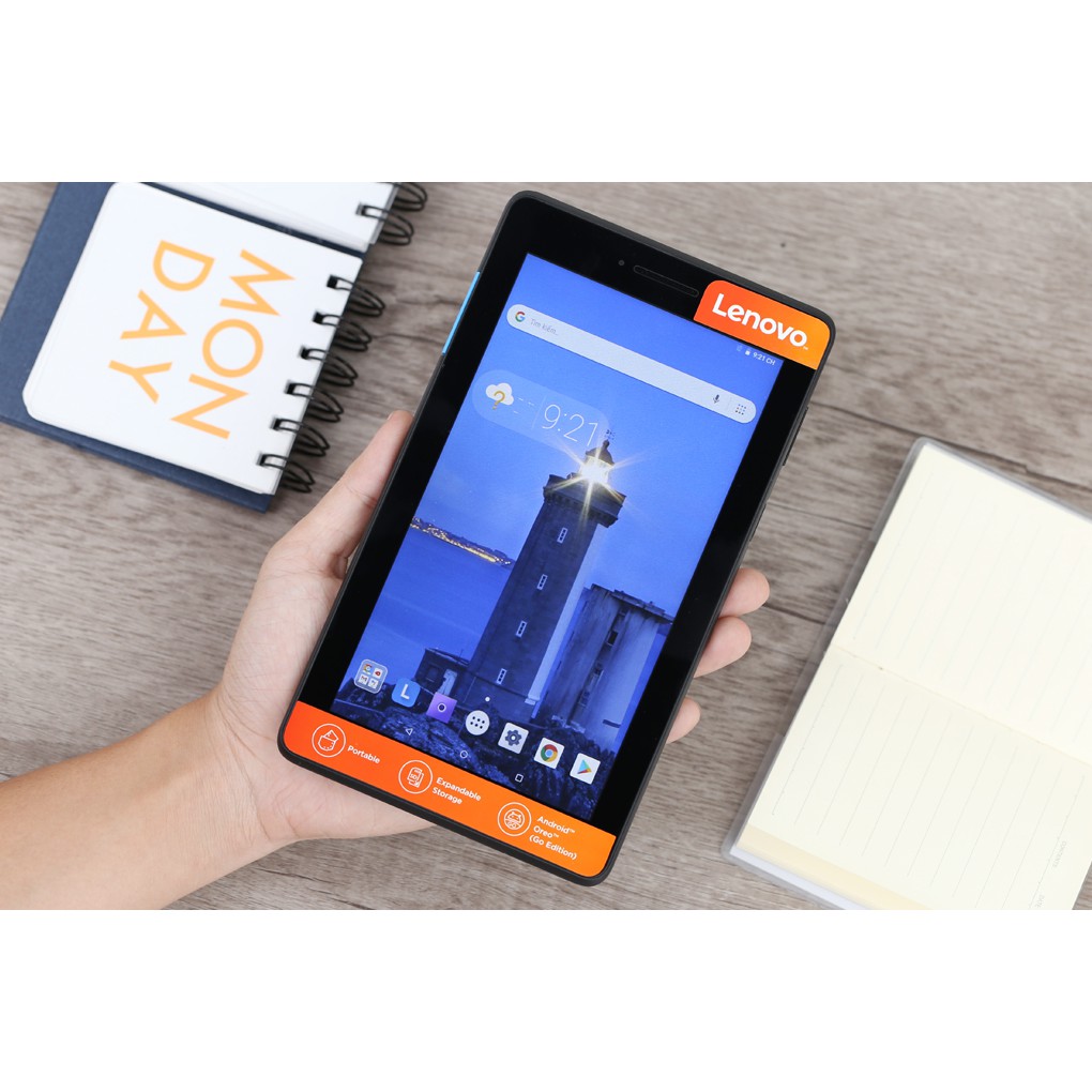 Máy tính bảng Lenovo Tab E7 Chính Hãng đã kích hoạt hỗ trợ Sim nghe gọi 3G lượt youtube pin trâu