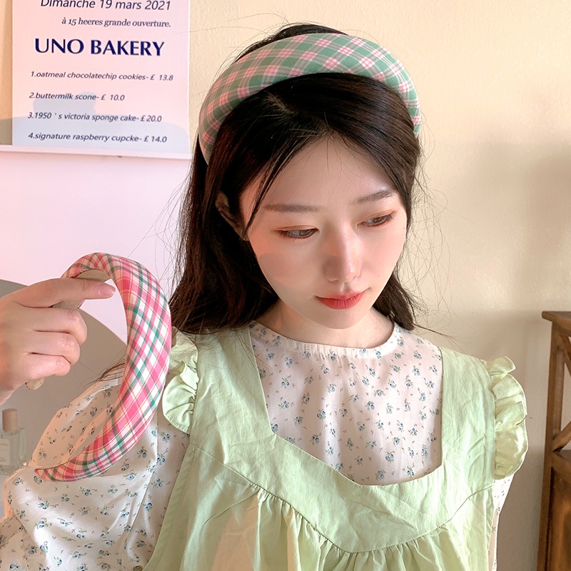 Băng Đô Cài Tóc Hình Đầu Lâu Bằng Bọt Biển Phong Cách Hàn Quốc Thời Trang Cho Nữ