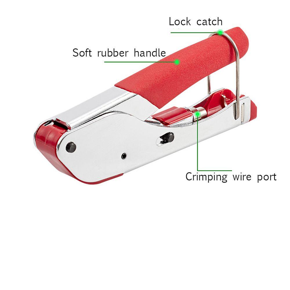 WATTLE Kìm Tuốt Dây Cáp Đồng Trục Chuyên Dụng Cho Thợ Điện RG6 RG59