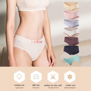 Quần lót bầu cotton cạp chéo