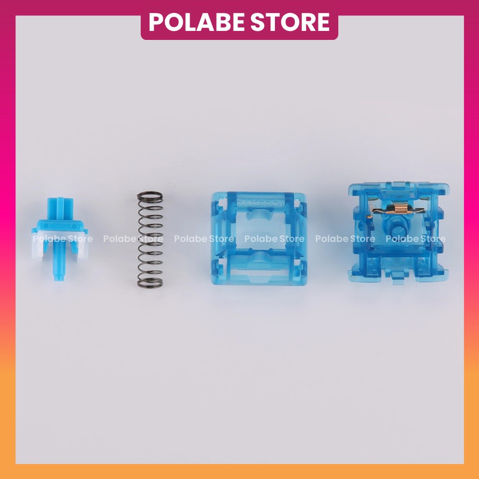 Gateron Ink Blue v2 Công Tắc Bàn Phím Cơ Gat Ink Blue v2 Clicky Switch - Polabe Store