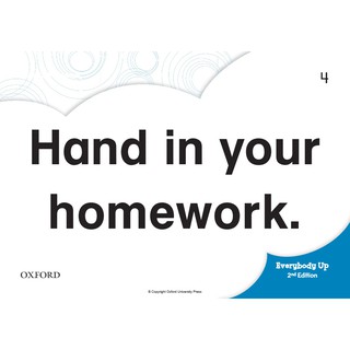 Flashcard Everybody up 3 2nd