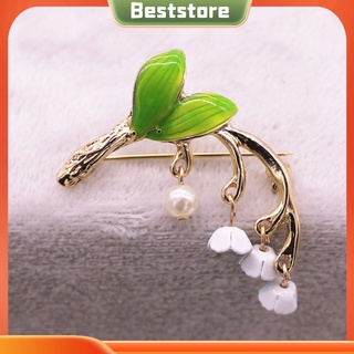 <BSTO> Ghim cài áo hình hoa Lily phong cách thanh lịch cho nữ