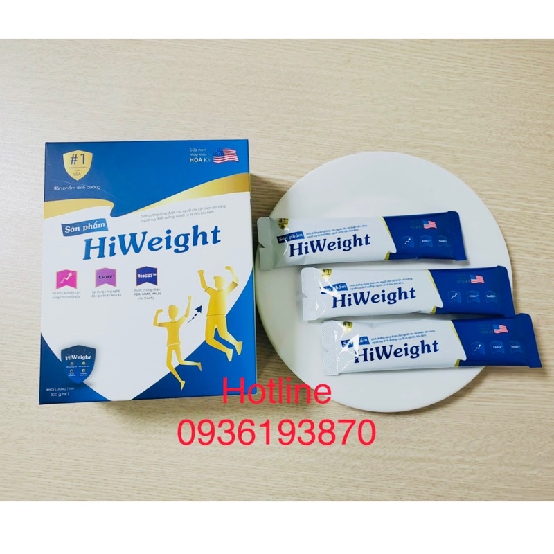 ✅ SỮA HiWeight  [CHÍNH HÃNG] ❤️ HiWeight Sữa Tăng cân chính hãng Hoa Kỳ