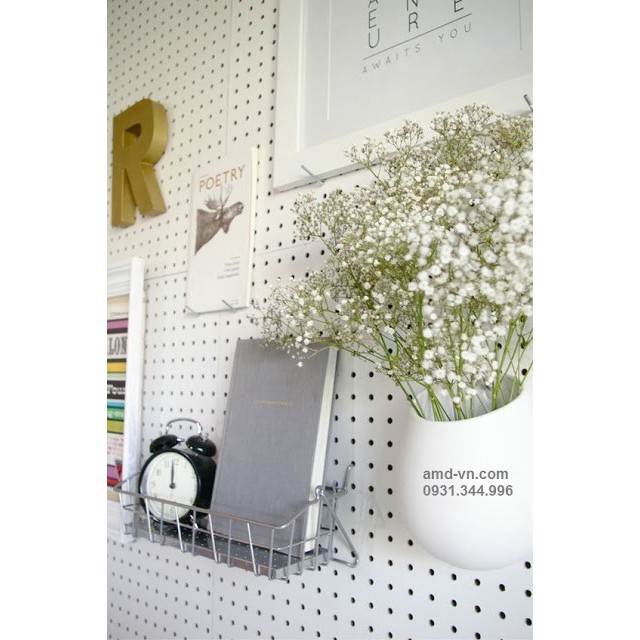 [Chuẩn Decor] Tấm tôn thép đục lỗ 1x1m