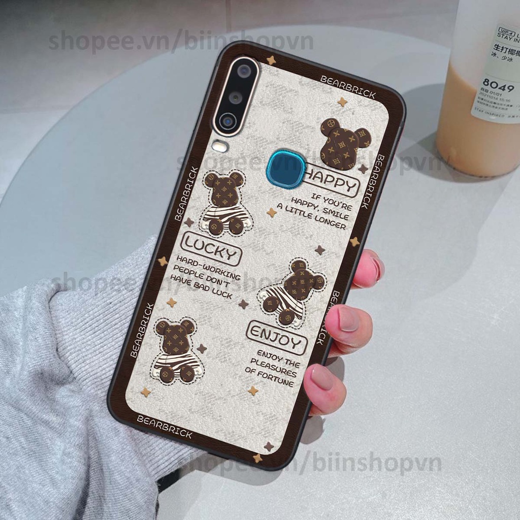 Ốp Vivo U10 / Y12 / Y15 / Y17 hình gấu bear brick đẹp độc lạ, thời trang, cá tính