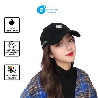 Mũ/ Nón Lưỡi Trai Hoa Cúc Khuyết