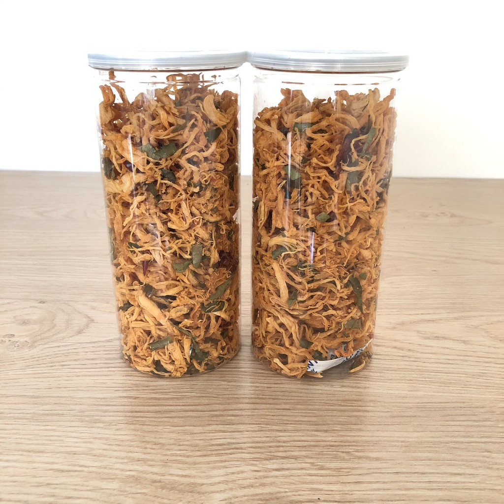 Khô gà lá chanh Let's Nut cay hũ 300gr ăn vặt Đậu Phộng Food | BigBuy360 - bigbuy360.vn