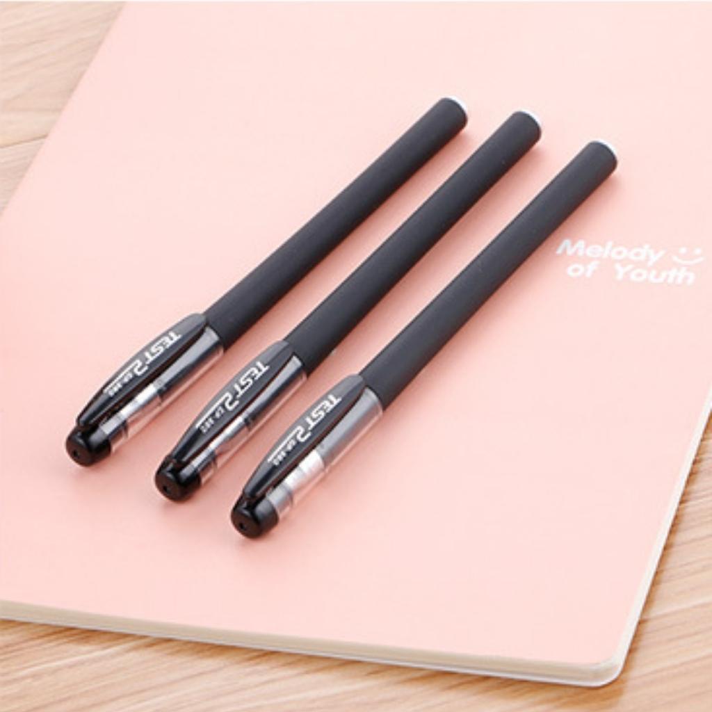 Bút Mực Gel Đen EDUSKY Đa Dạng Mẫu Mã Cho Học Sinh Sinh Viên Văn Phòng