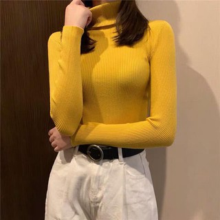 Áo len cổ lọ chất đẹp, len mềm