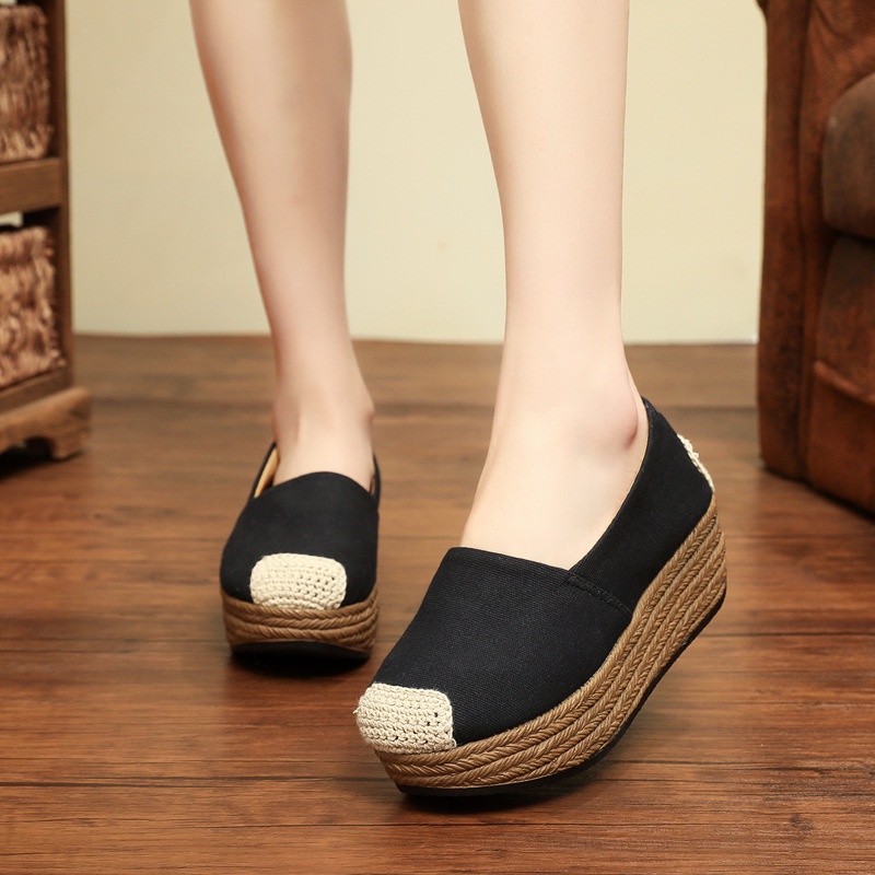 Giày Thể Thao Đế Dày Thêu Họa Tiết Phong Cách Dân Tộc Thời Trang Mùa Thu Hàng Mới Dành Cho Bạn Nữ 1618-25 Sumy Master 2