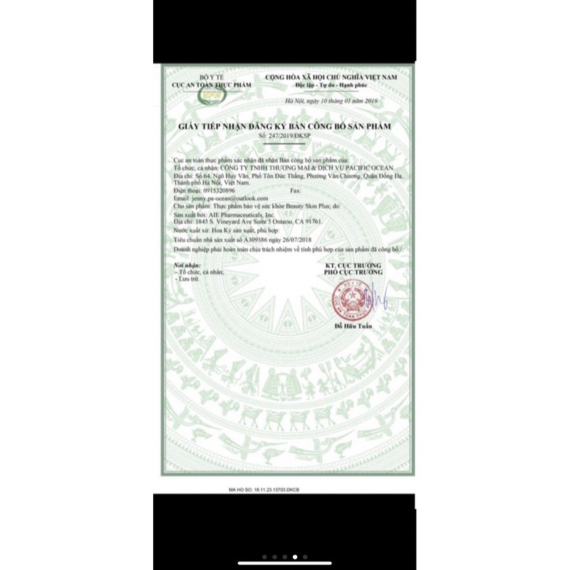 thực phẩm bảo vệ sức khỏe Beauty Skin Plus | Thế Giới Skin Care