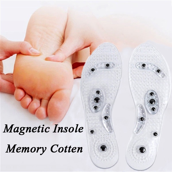1 Cặp Miếng Lót Giày Mát Xa Giảm Đau Và Chăm Sóc Sức Khỏe