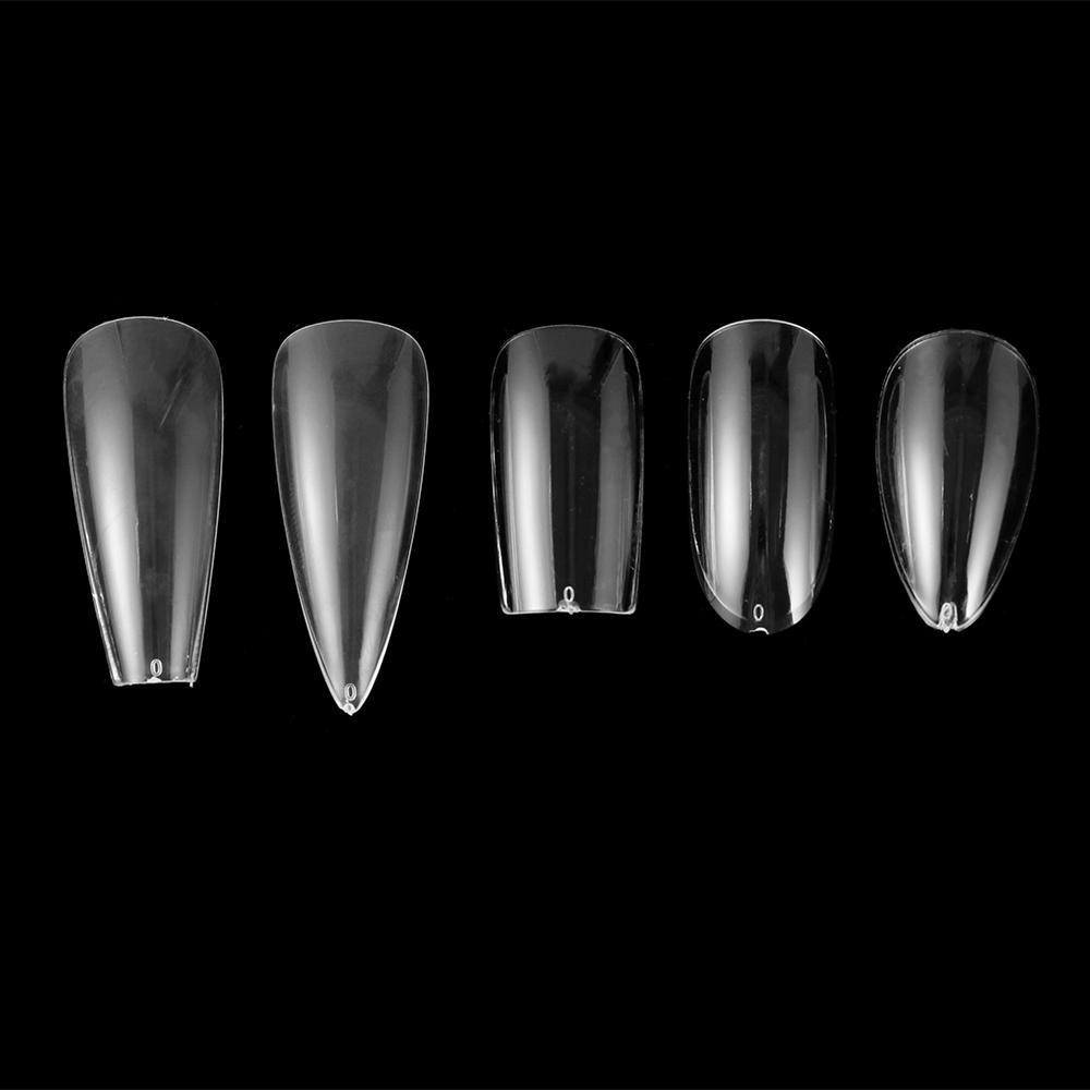 Set 240 Móng Tay Giả Trong Suốt Dùng Để Múa Ba Lê