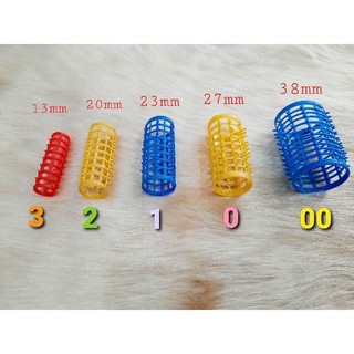 Ống gai uốn tóc - Ống gai uốn lạnh đủ size bịch 12 ống